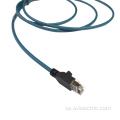 M8 till RJ45 4-stationskatt 5e Ethernet-kabel